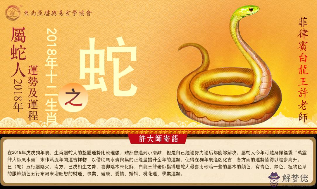 屬蛇10月運勢：2019年屬蛇人的全年運勢