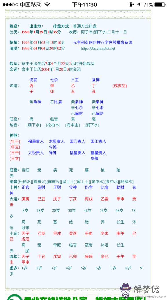 八字看財富等級幾層功