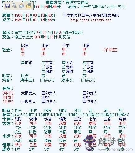 八字金水一片的人特征