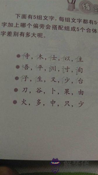 八字能加什麼偏旁