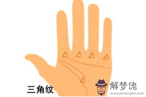 手掌有三角紋的手相分析
