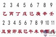 四柱基礎知識 天干地支