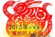 屬蛇的人2015年運程,2015年屬蛇人的運程