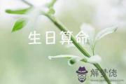 陽歷生日怎么算命 八字算命介紹