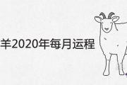 67年屬羊2020年每月運程分析