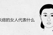 發中長痣的女人代表什麼