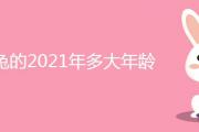 屬兔的2021年多大年齡