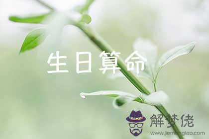 生日測試命運