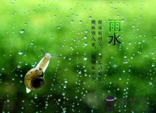 雨水（2月18—2月20）日子好嗎 代表開始下雨嗎？(圖文)