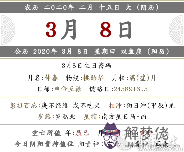 2020年農歷二月十五有什麼宜忌禁忌 不能做什麼？(圖文)