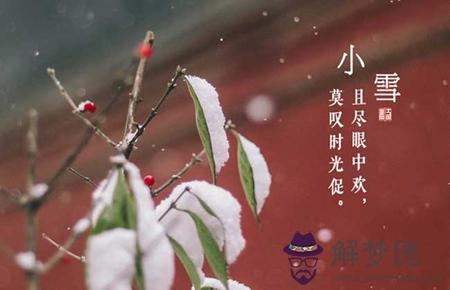 2019年小雪后一天十月廿七修墳好嗎,小雪諺語民謠解析！(圖文)