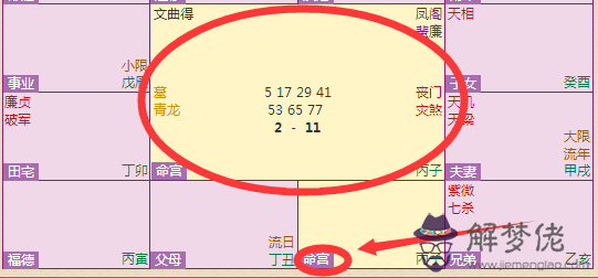 紫微排盤怎麼看圖解