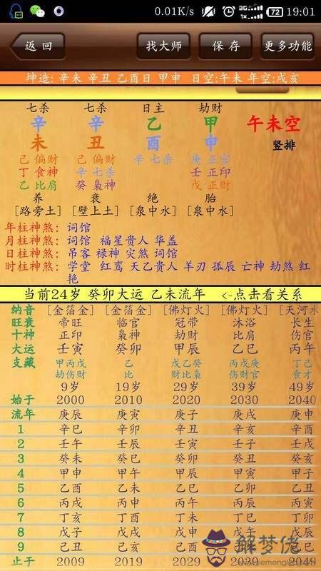 生辰八字查幸運色