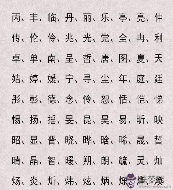 跟據生辰八字起名字