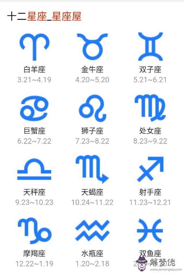 星座與月份對照表，中國12星座人口比例