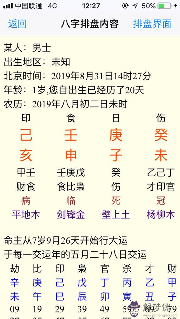 包含94年4月18的生辰八字的詞條