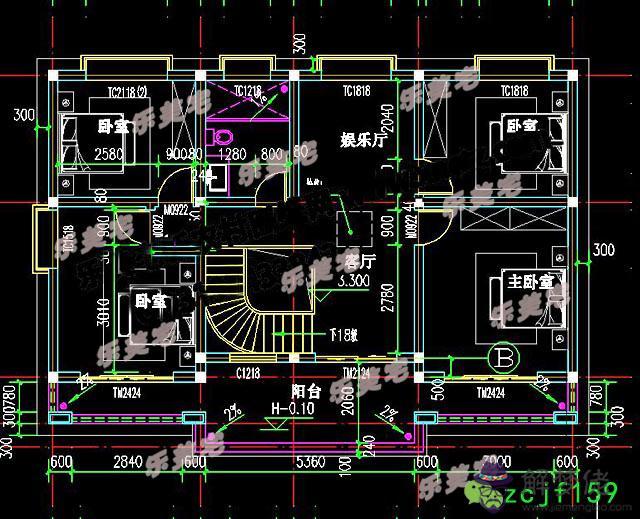 農村自建房磚砌八字凸窗施工圖