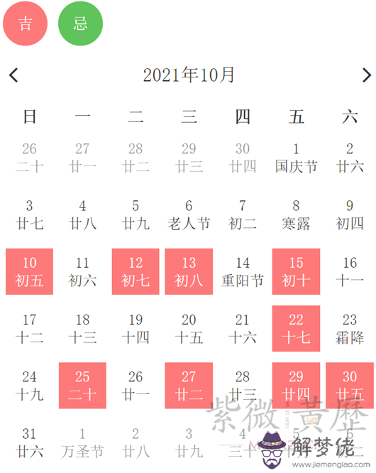 4、年屬豬男屬狗女結婚吉日10月2日這天為什麼在老黃歷上又不宜的？