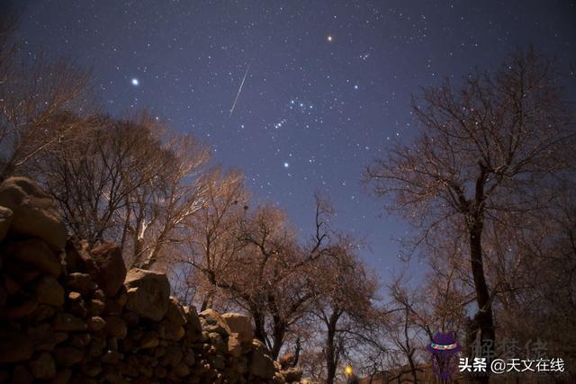 雙子座圖片星空圖，雙子座星座圖片星空