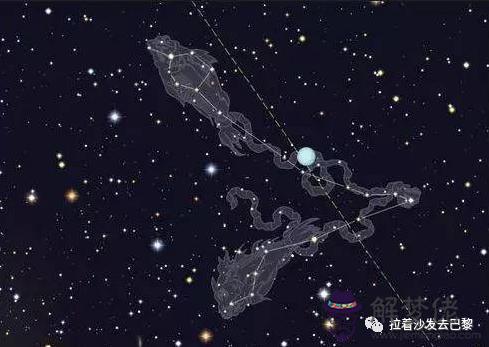 白羊座星空連線圖，白羊座星座線條