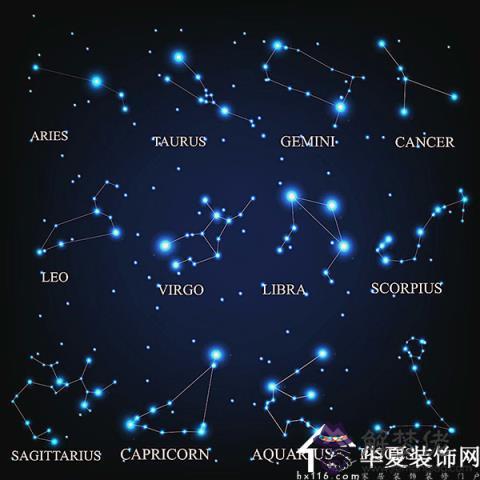 2個星座的月份表，月份星座對照表"