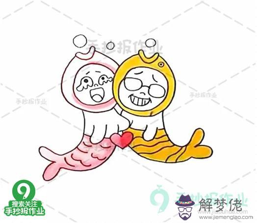 2星座人物卡通畫，12星座圖片大全"