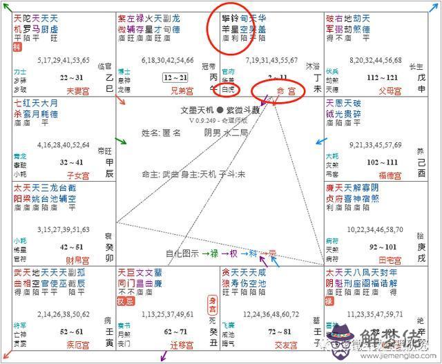 紫微斗數命宮有華蓋星，華蓋星是什麼意思