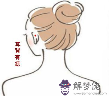 這四顆痣是貴人痣，貴人如云，一生富貴雙全