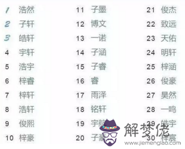 免費起名大全一千名：虎年男孩取名字大全