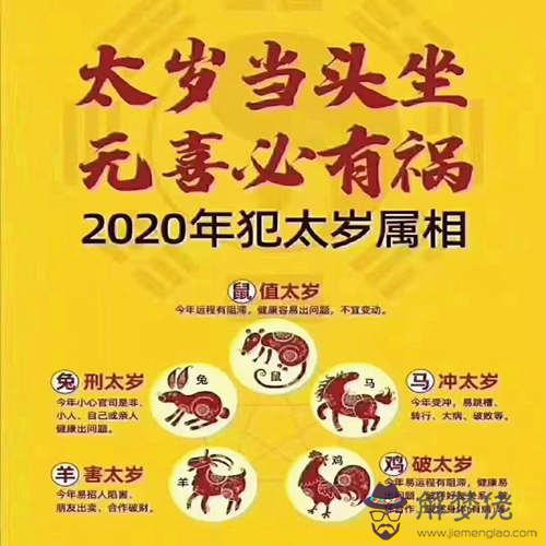 2020年犯太歲生肖要注意哪些