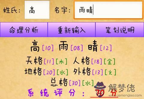 公司測名打分免費測試：公司測名打分吉兇1518園生園