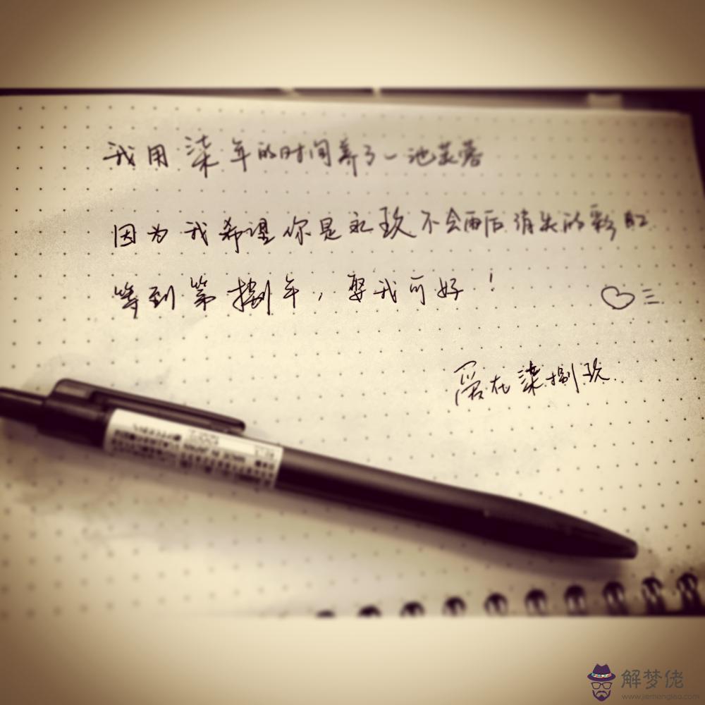 表白情書100字:寫一份100字的表白情書