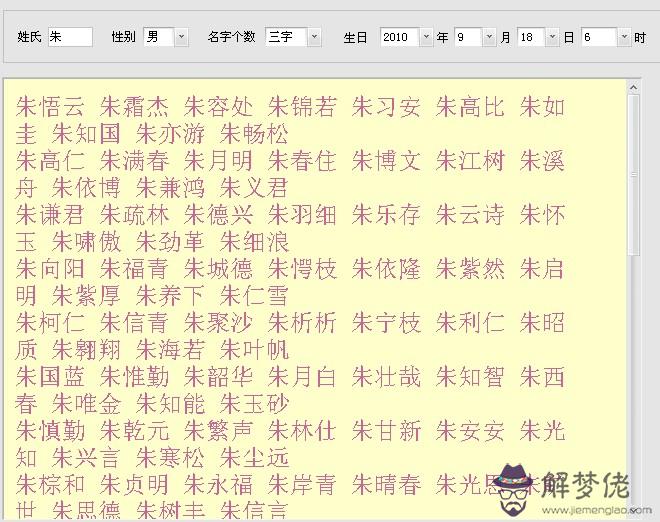 各路，在下正在為姓朱的男孩子做名字，能否給點意見，提些不常見又有意義的名字呢？感激不盡！